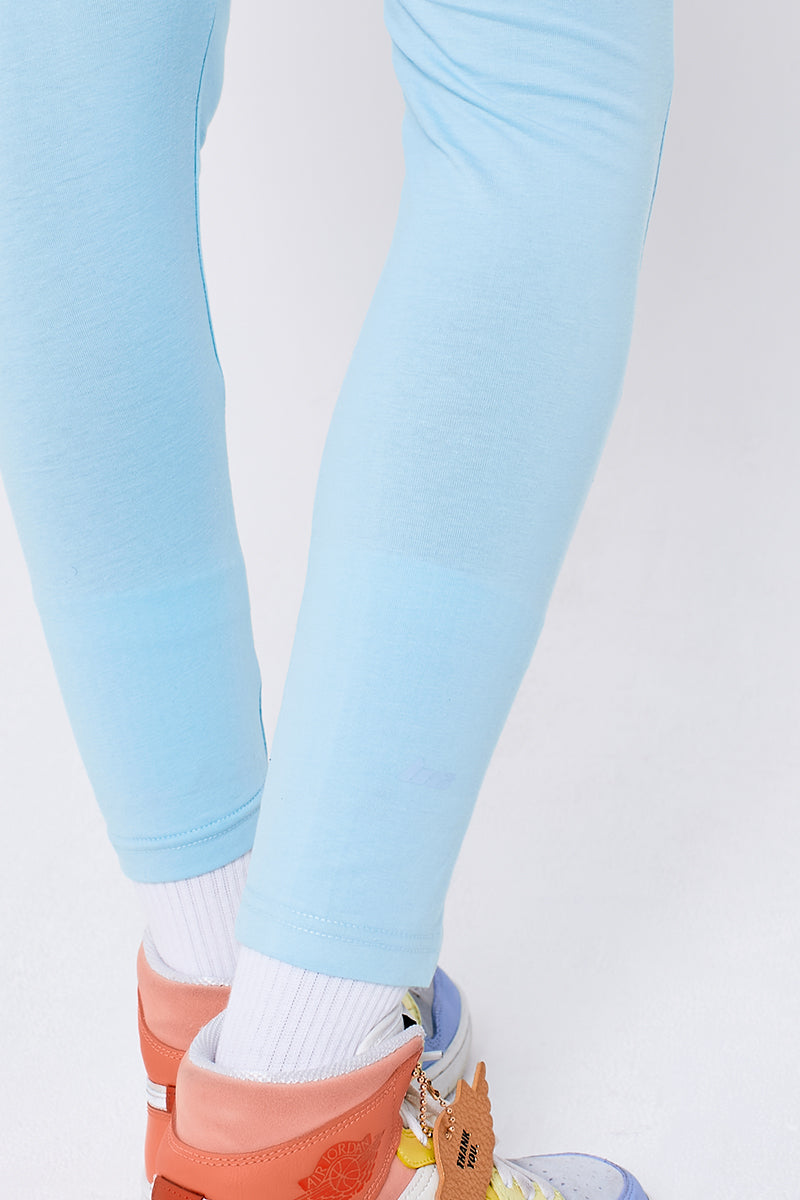 Kenton Crew Jumper & Leggings Set - Clear Water Blue