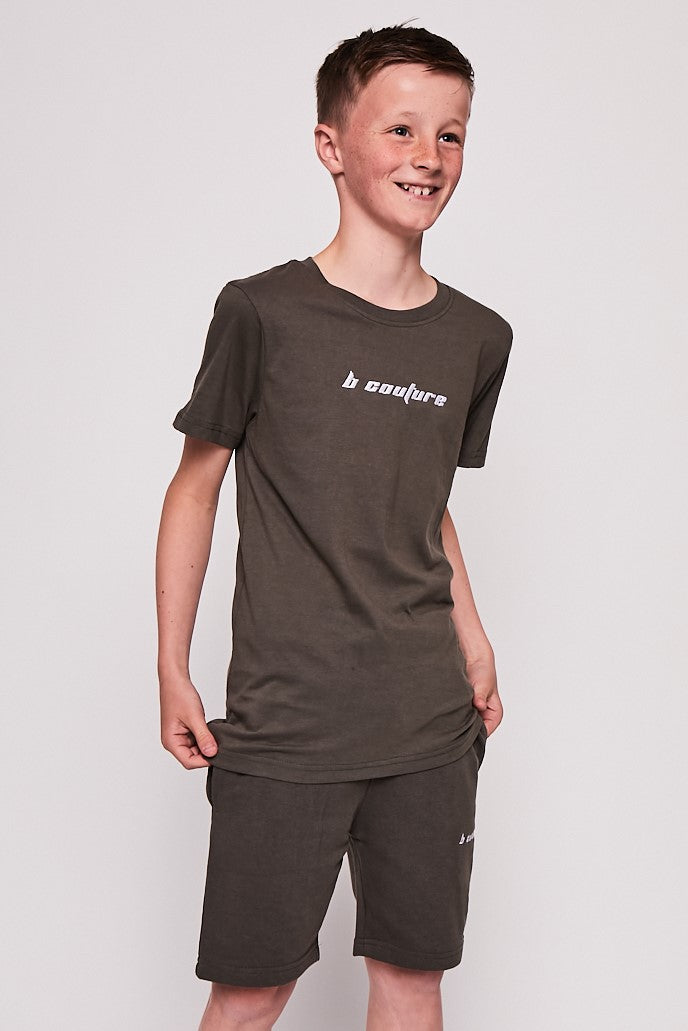 Kilburn T-Shirt & Shorts Set - Khaki