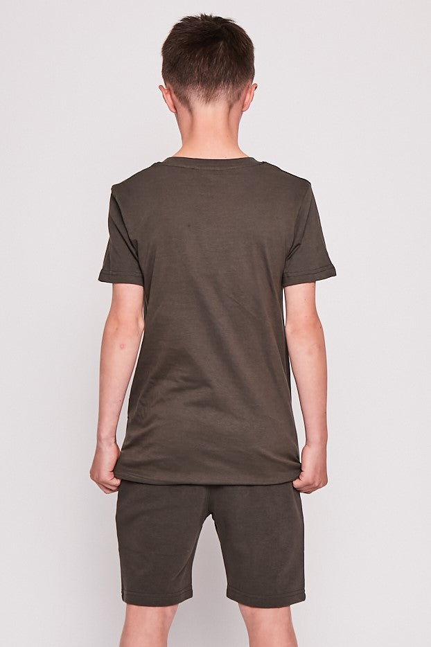 Kilburn T-Shirt & Shorts Set - Khaki