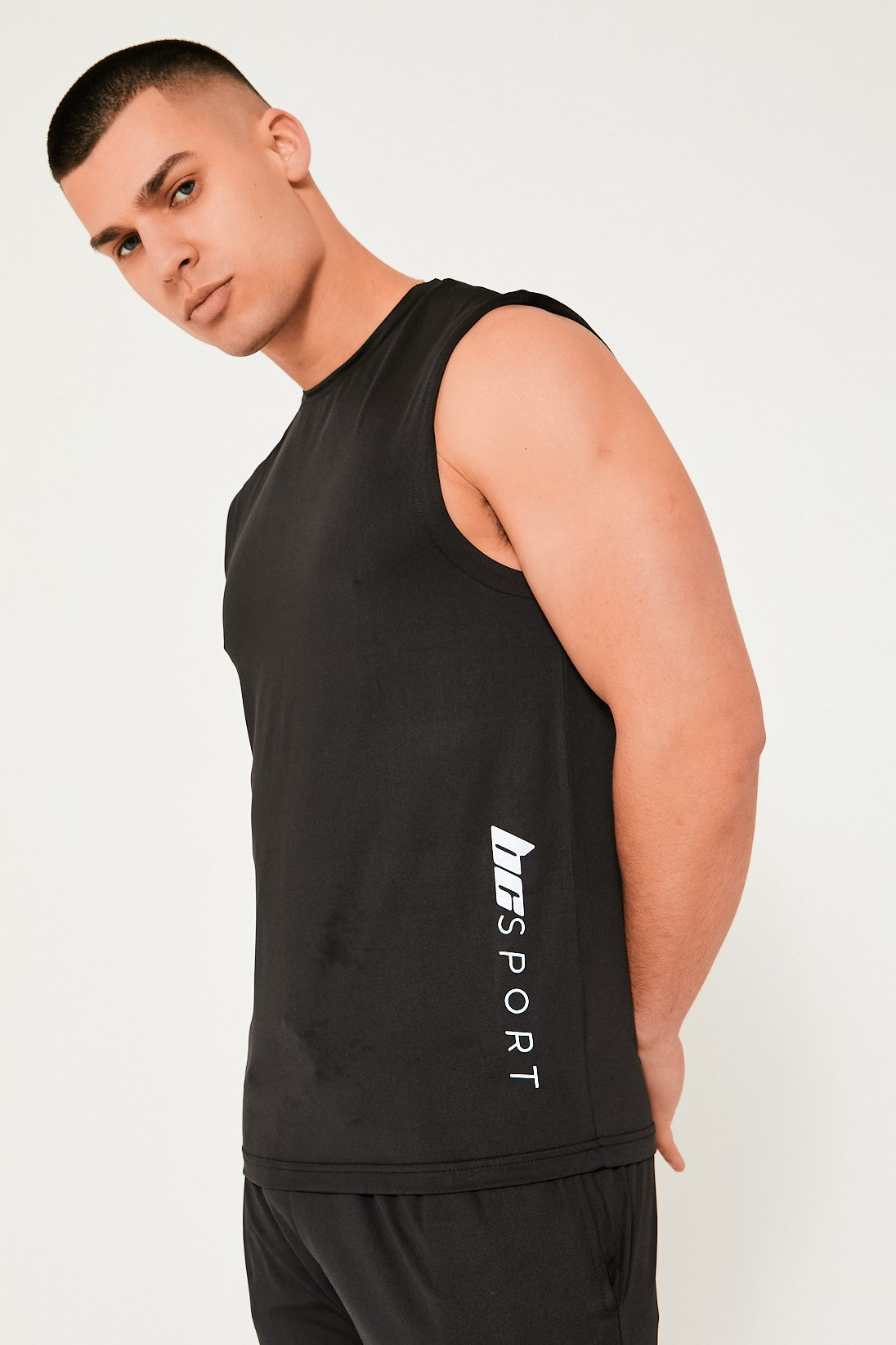 Gym Vest 3-Pack - Black/Navy/Grey