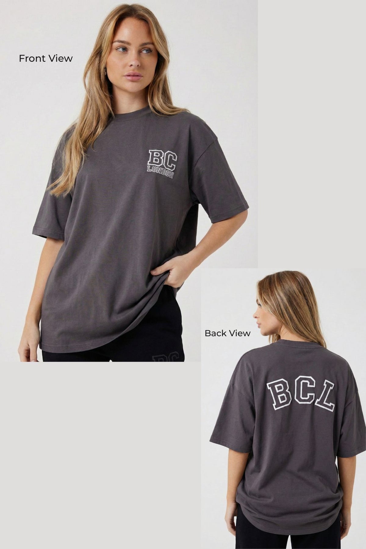 Padfield Oversized T-Shirt - Grey