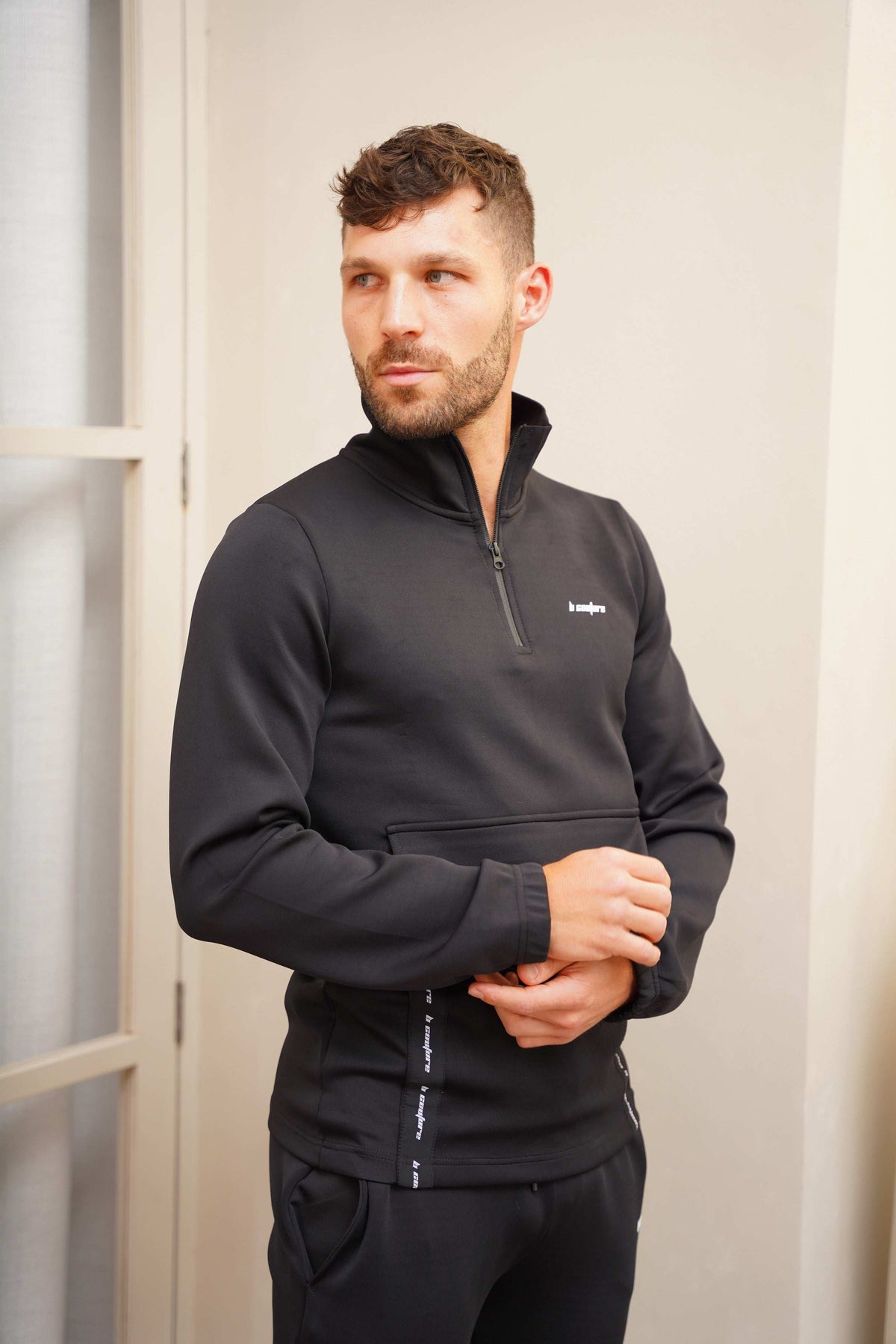 Prince Dale Men's 2-Piece Tracksuit Set - Black