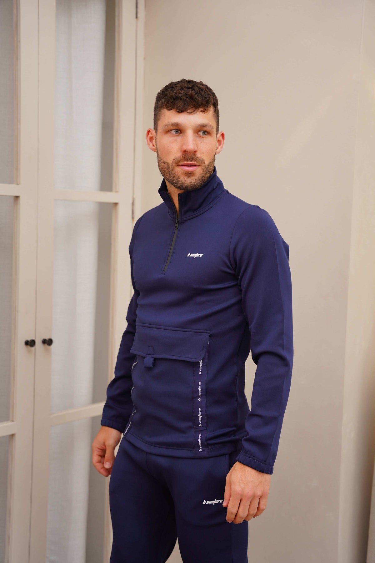 Prince Dale Men's 2-Piece Tracksuit Set - Navy