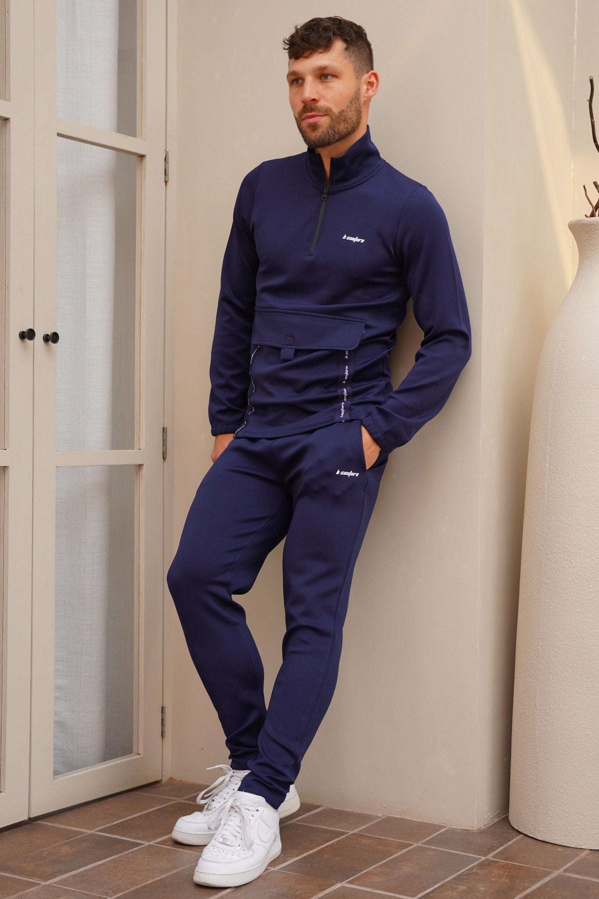 Prince Dale Men's 2-Piece Tracksuit Set - Navy