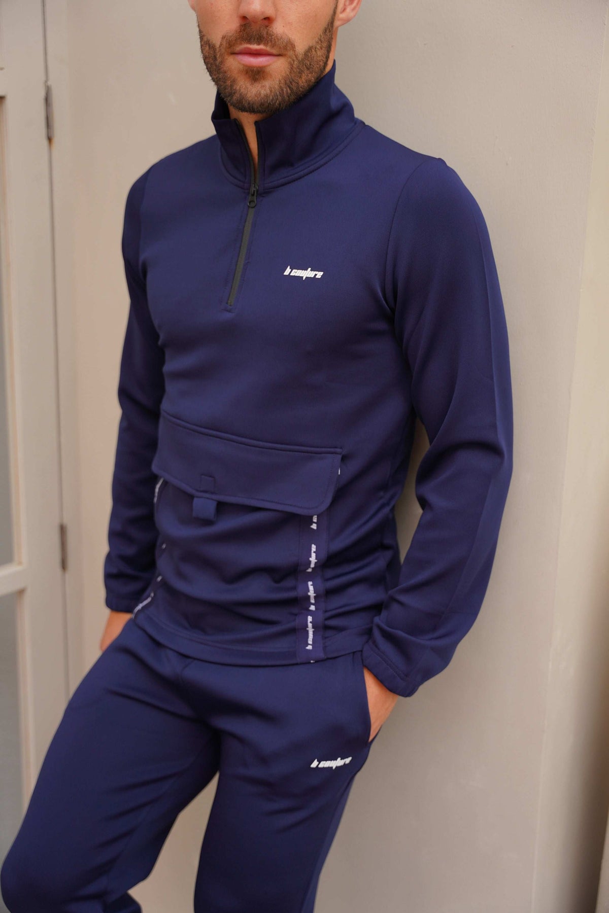 Prince Dale Men's 2-Piece Tracksuit Set - Navy