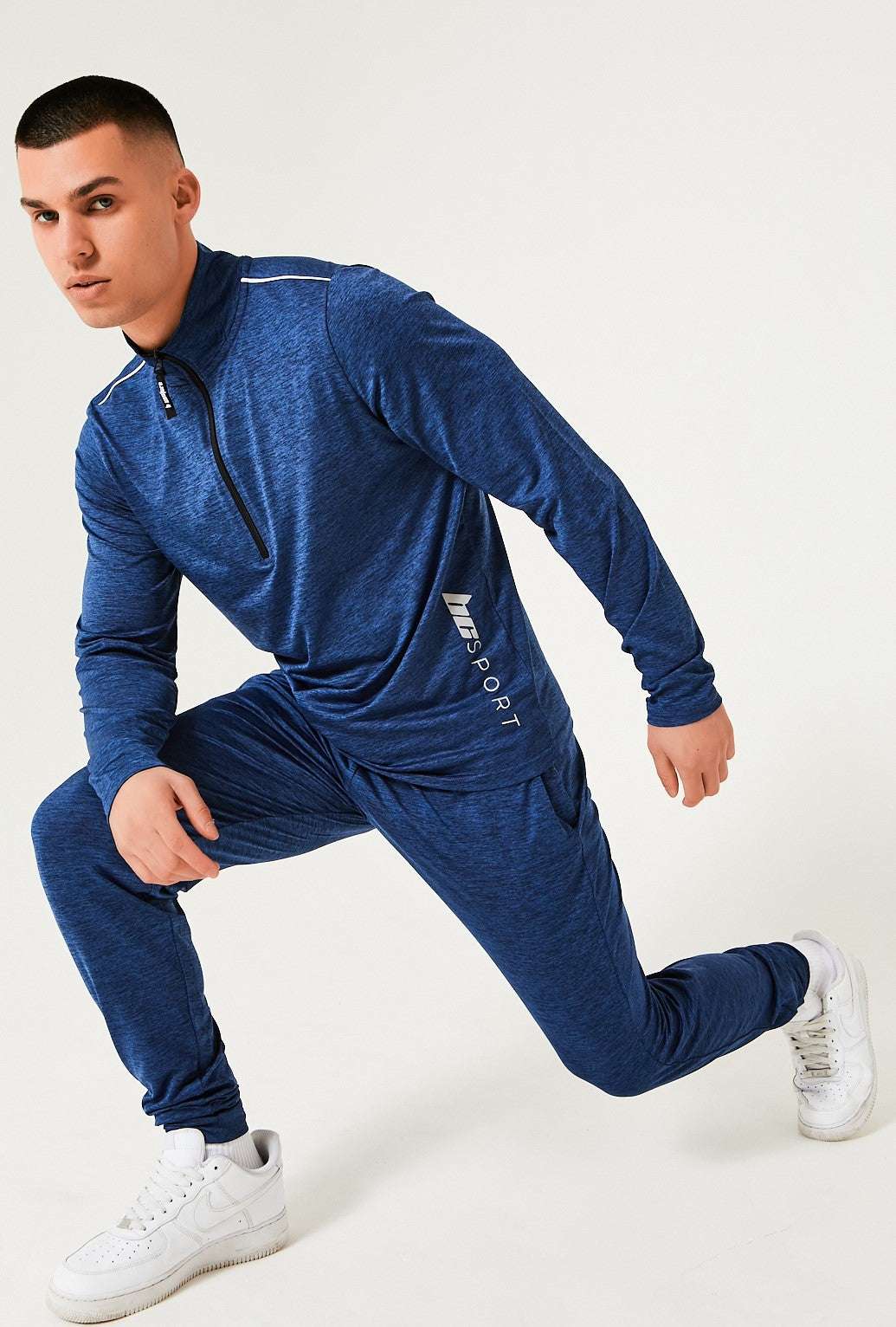 Hill Gate 2 Piece Activewear Set - Navy