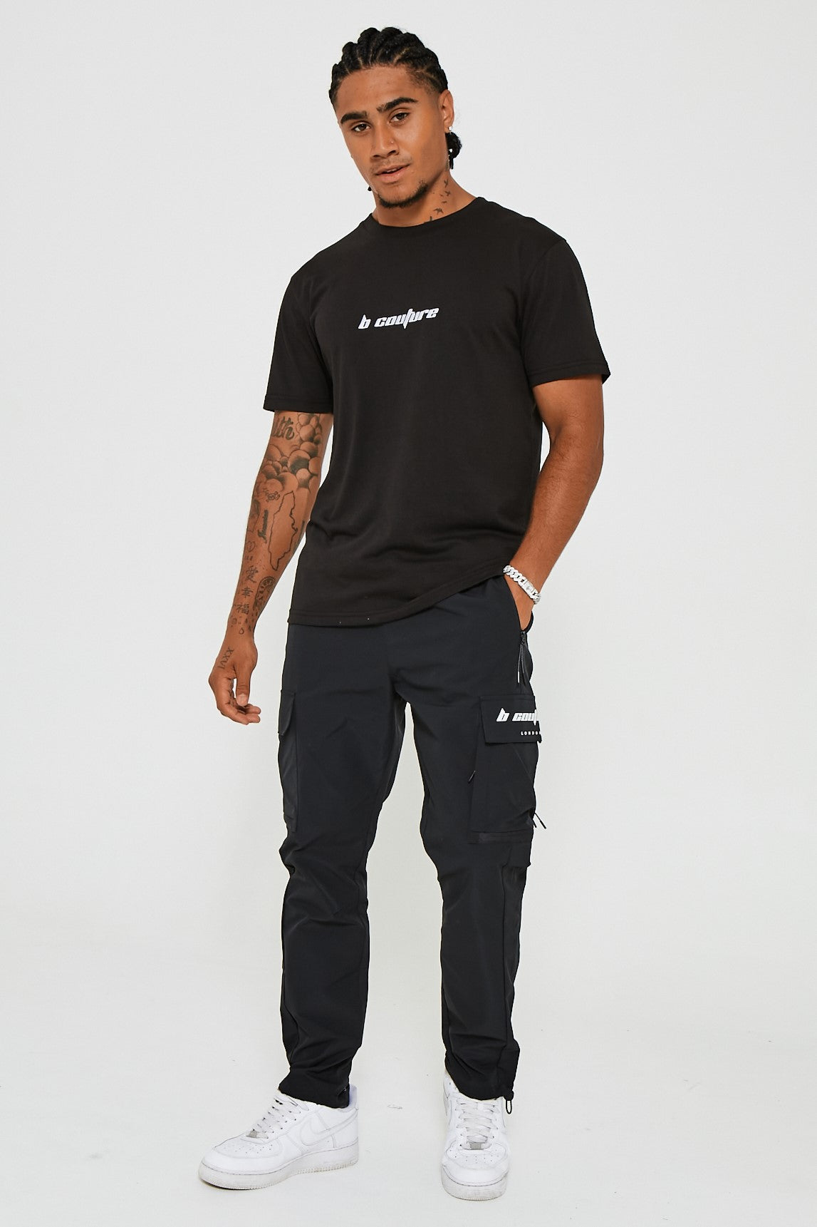 King Street Cargo Pants - Black