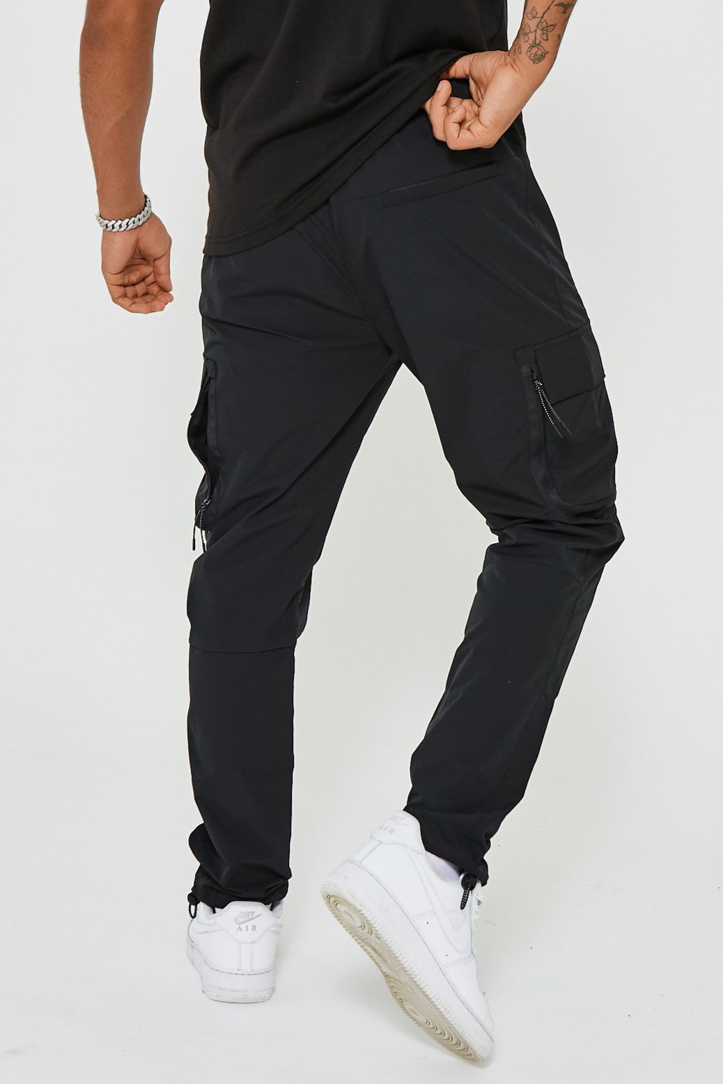 King Street Cargo Pants - Black