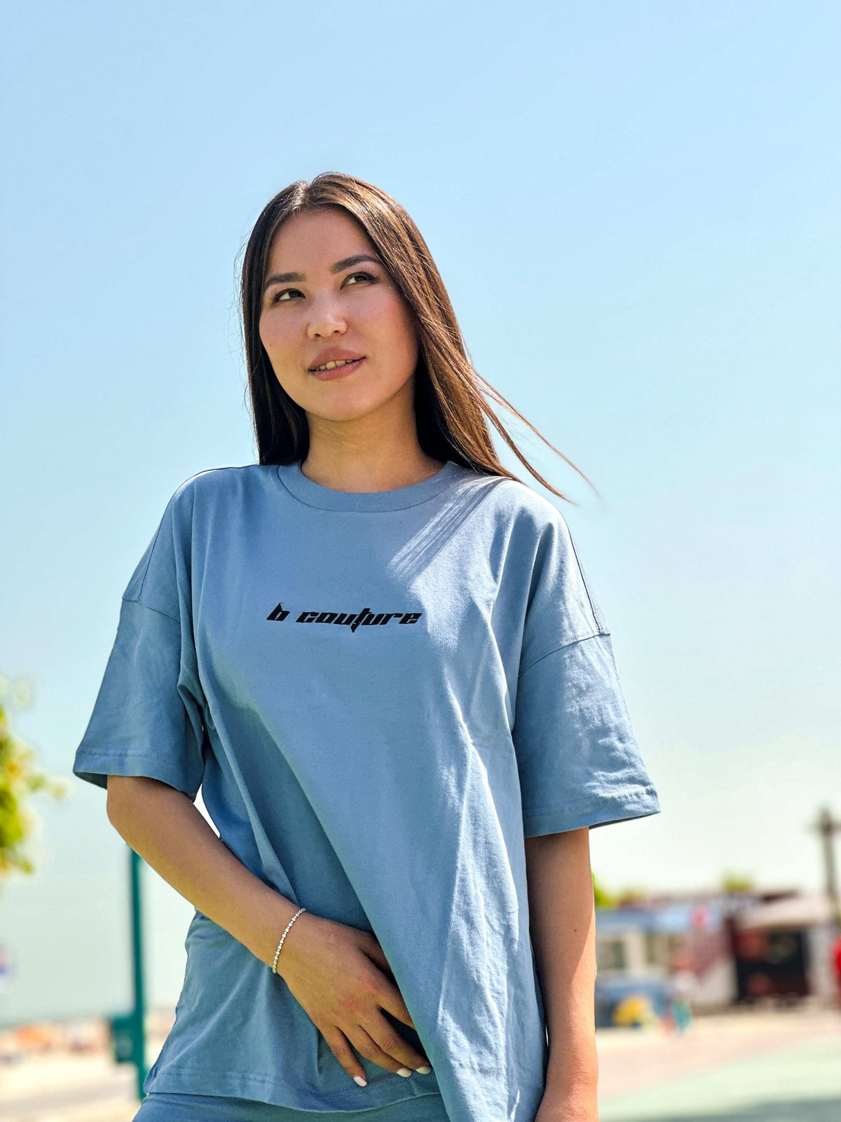 Ruislip Womens T-Shirt & Short Set - Blue