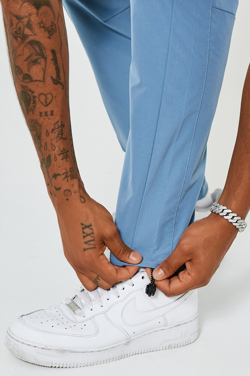 King Street Cargo Pants - Blue