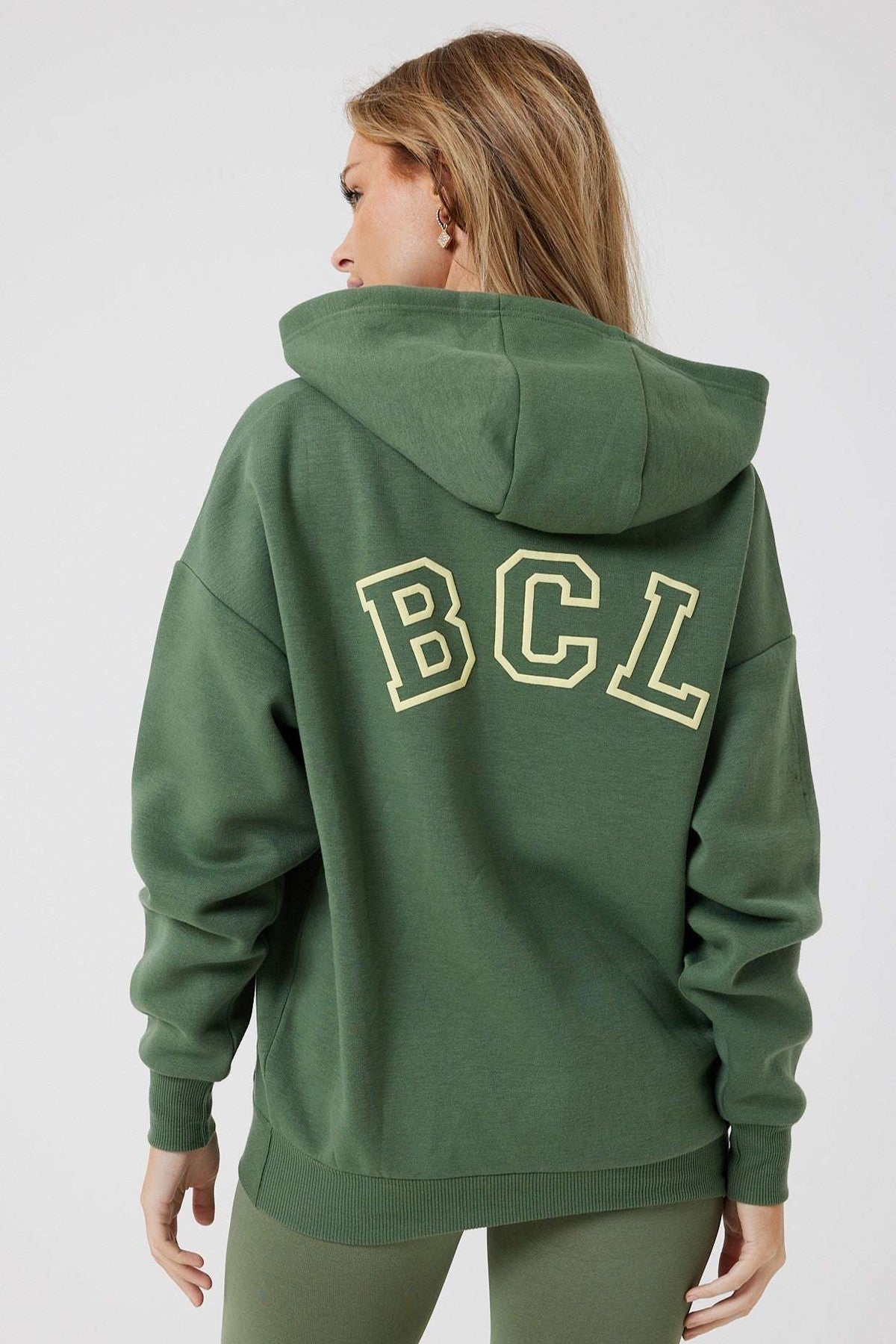 Kent House Oversized Hoodie - Olive