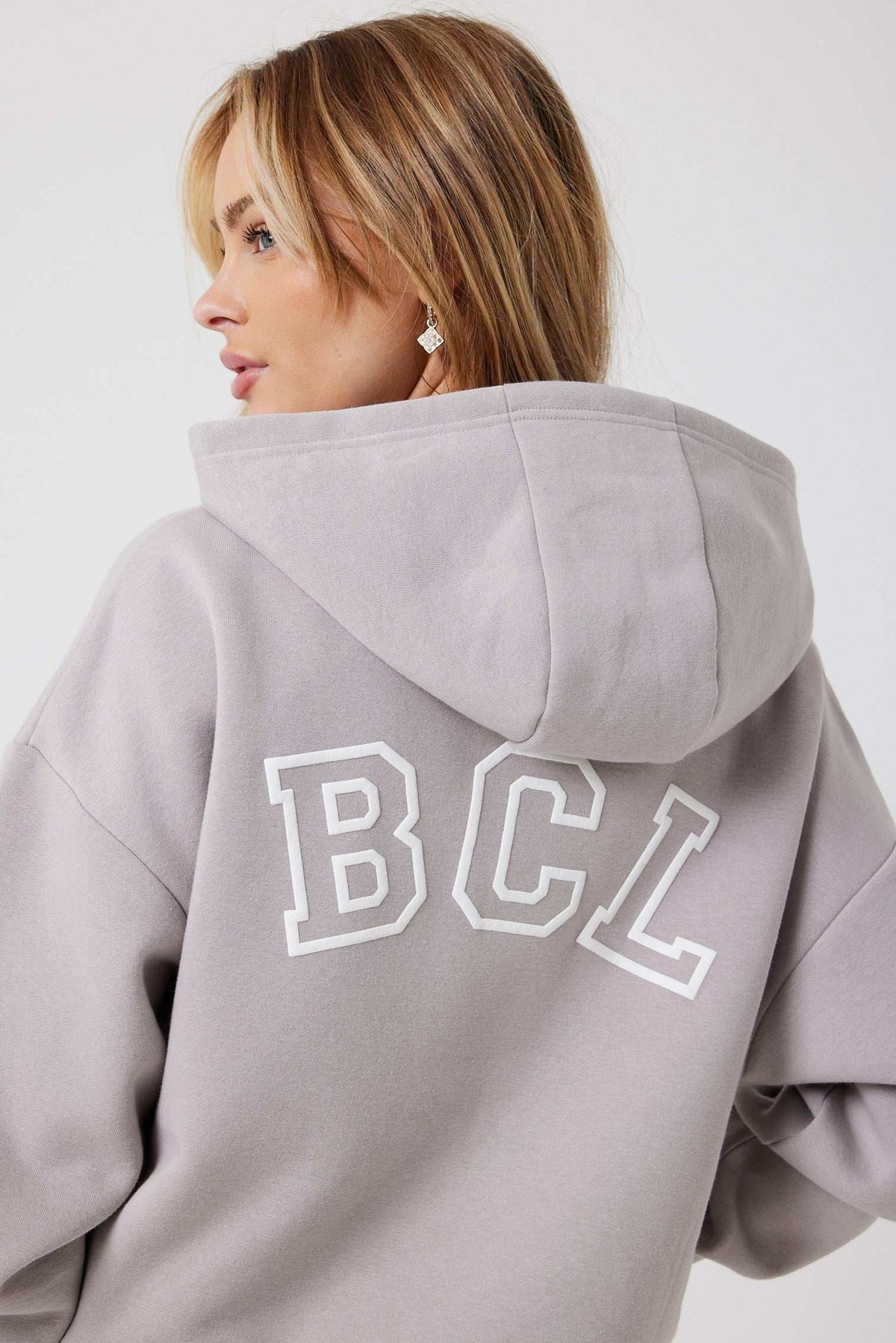 Kent House Oversized Hoodie - Stone