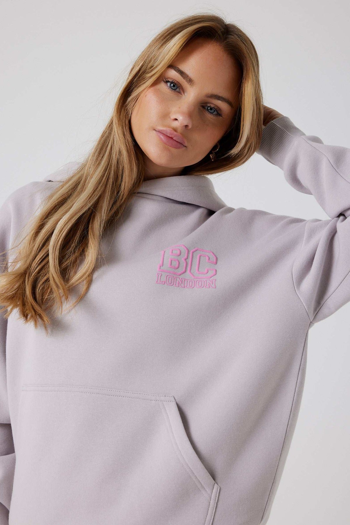Kent House Oversized Hoodie - Metal Grey