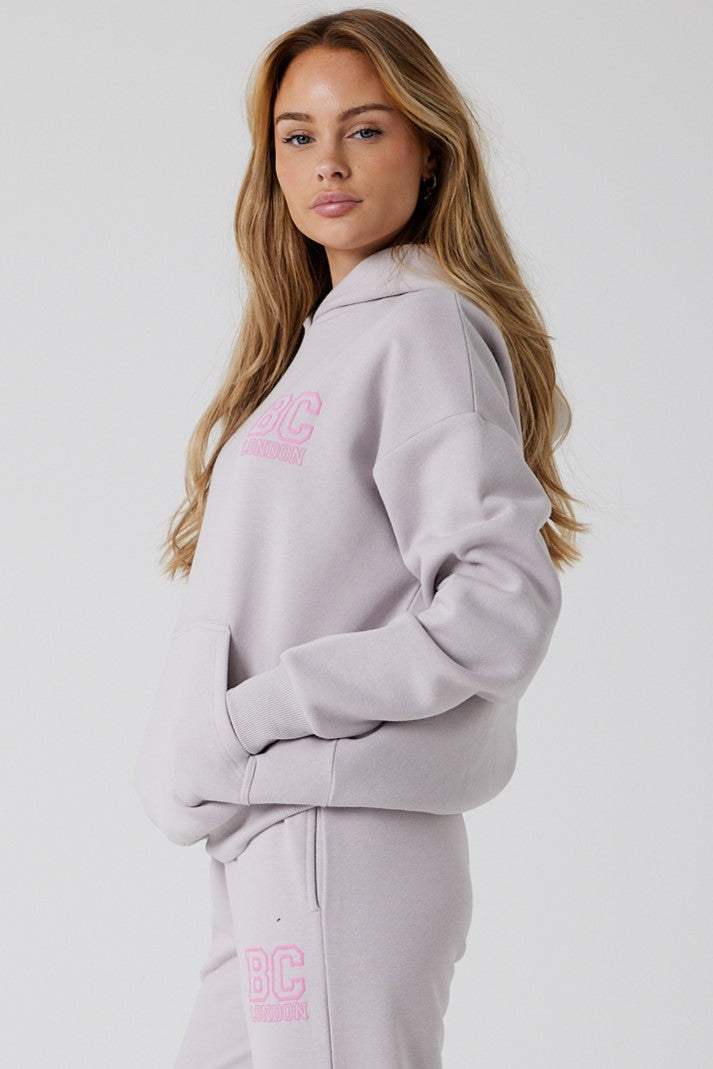 Kent House Oversized Hoodie - Metal Grey