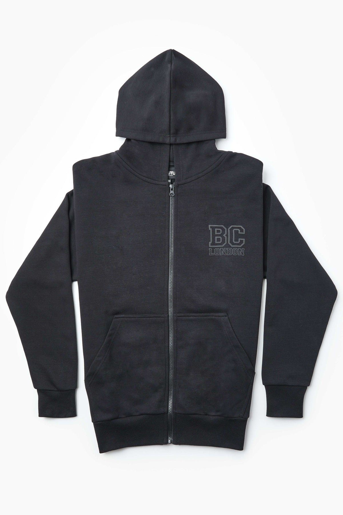 Ralph Street Wide Leg Zip Through Tracksuit - Black