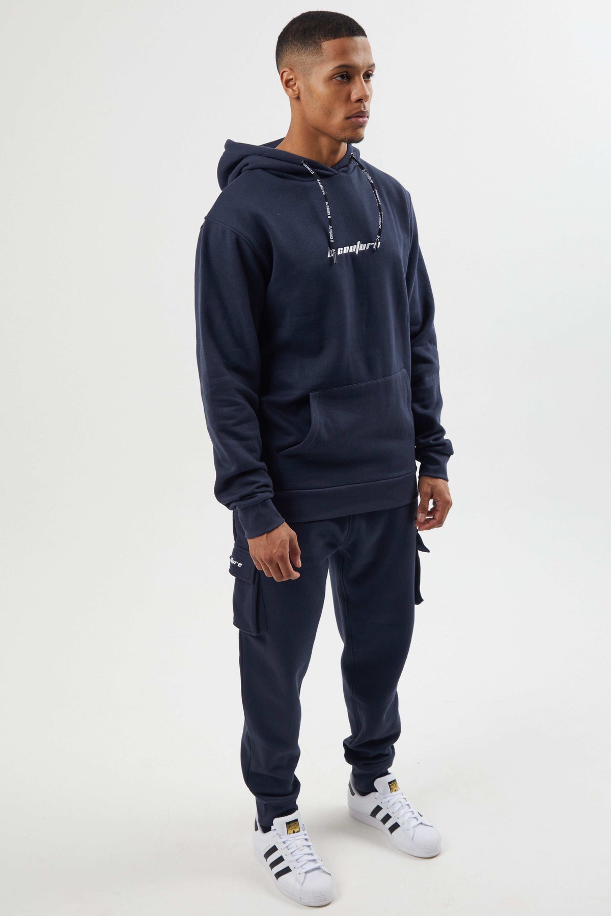 Field Place Men's 2-Piece Tracksuit Set - Navy