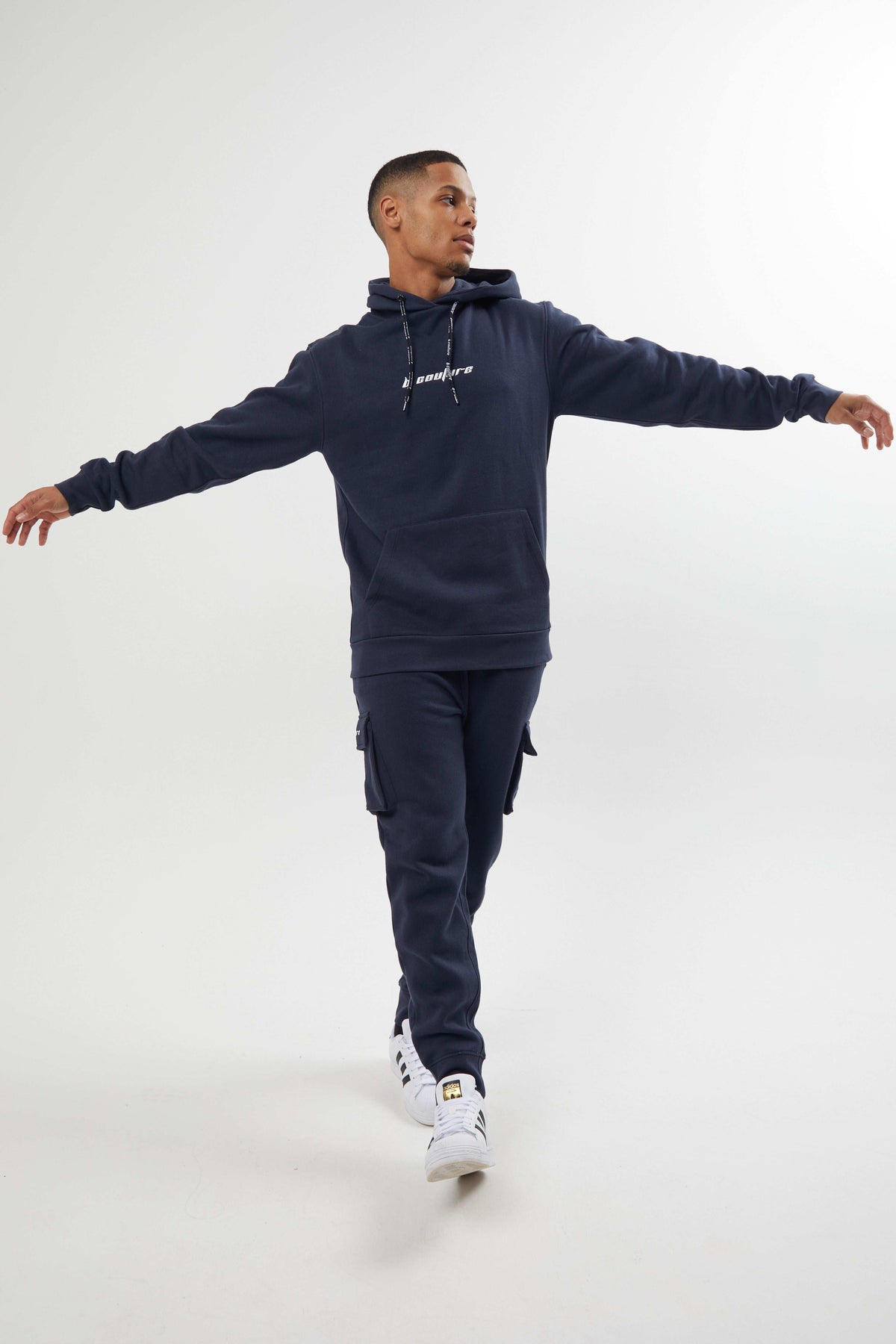 Field Place Men's 2-Piece Tracksuit Set - Navy