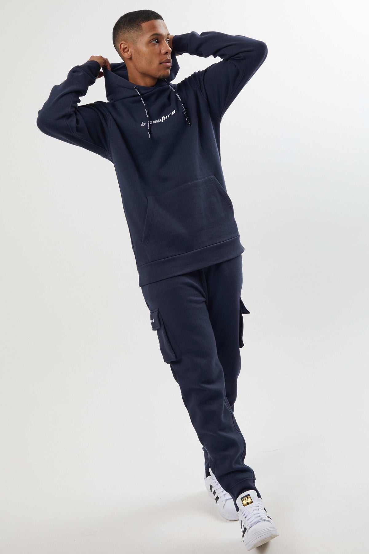 Field Place Men's 2-Piece Tracksuit Set - Navy